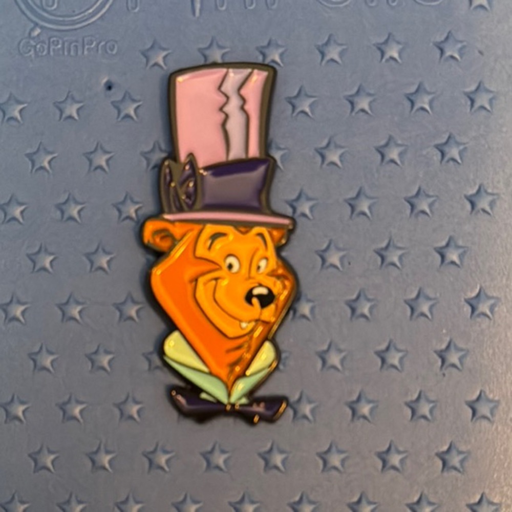 Bear Enamel Pin with Top Hat